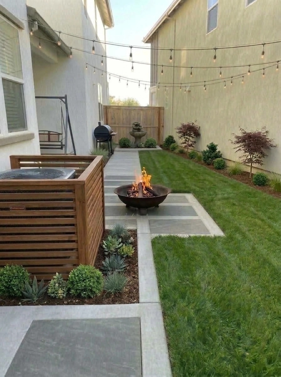 Yard design in no_style style — photo by GenRoom AI