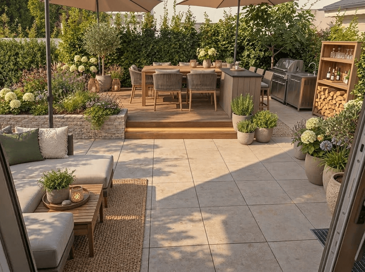Yard design in no_style style — photo by GenRoom AI