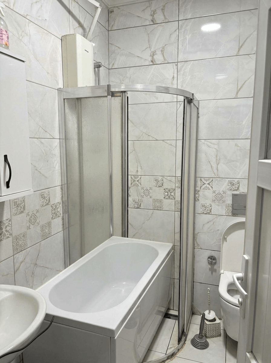 Bathroom interior in no_style style — photo by GenRoom AI