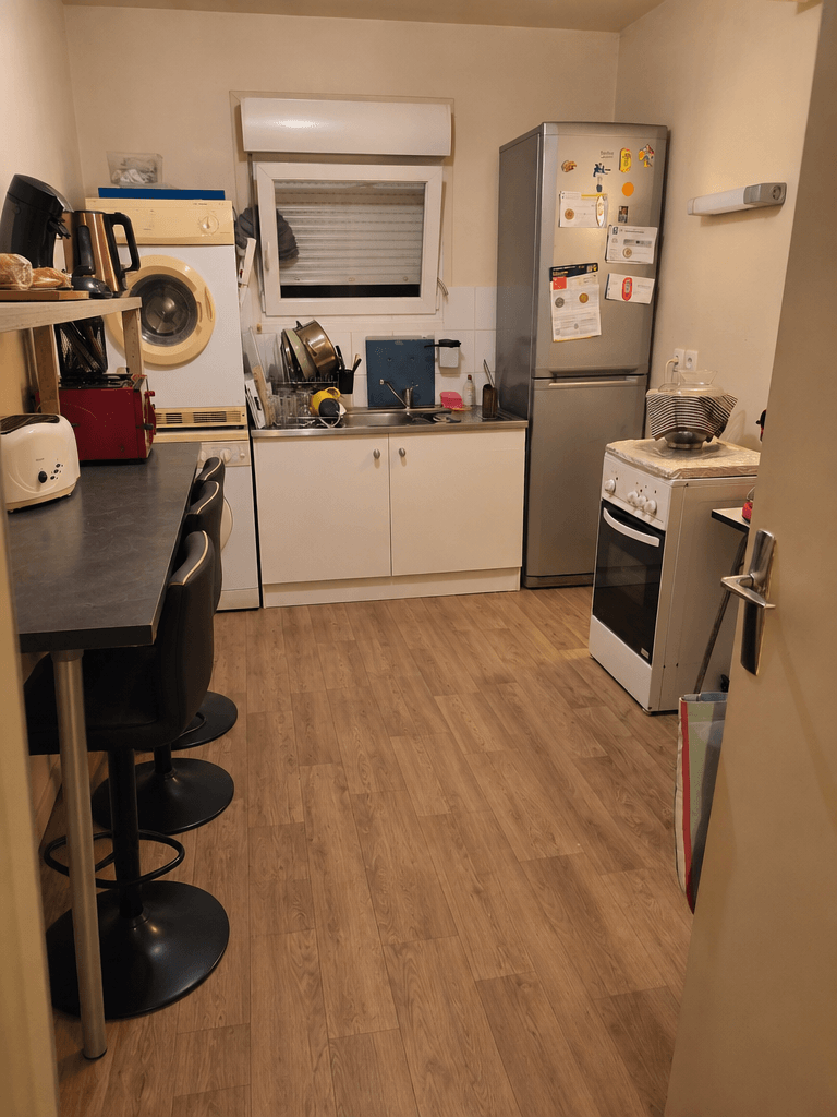 Kitchen interior in no_style style — photo by GenRoom AI
