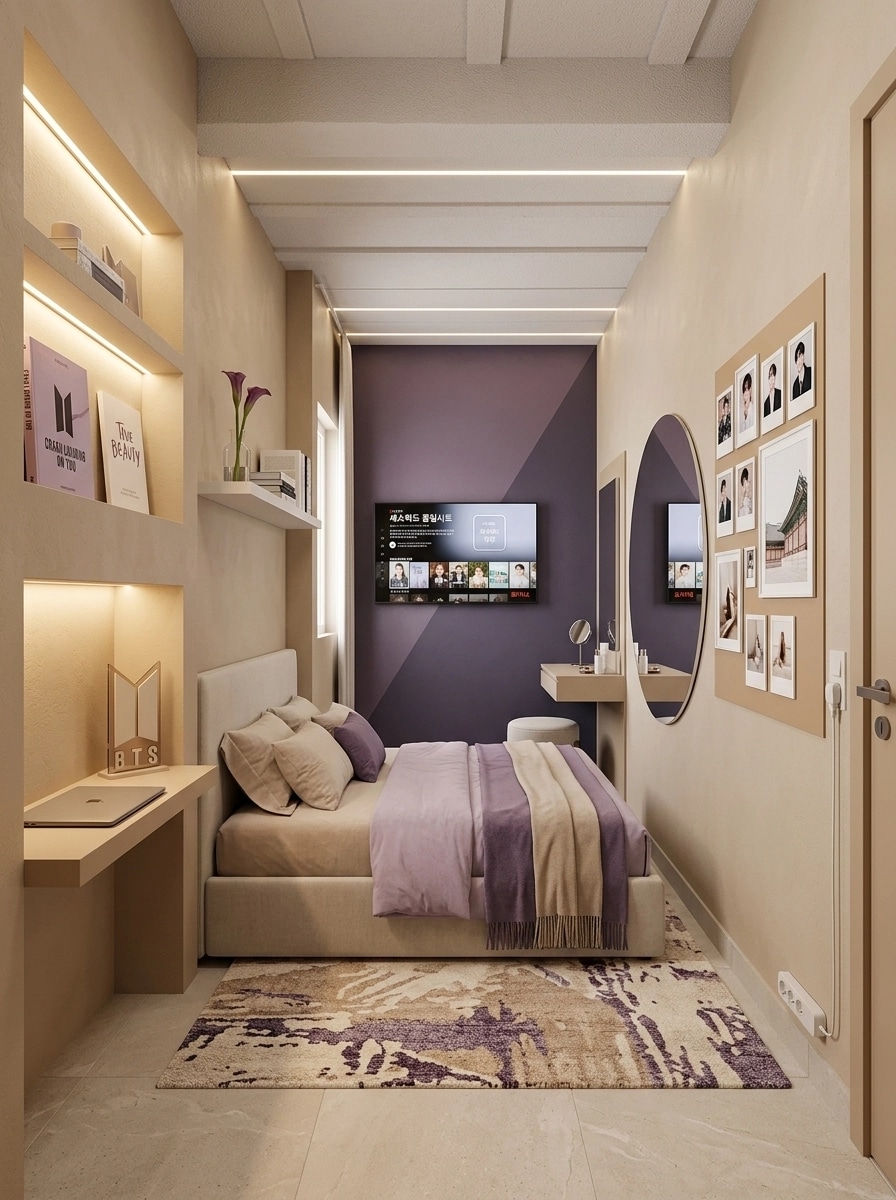 Minimalism Bedroom design — interior photo by GenRoom AI