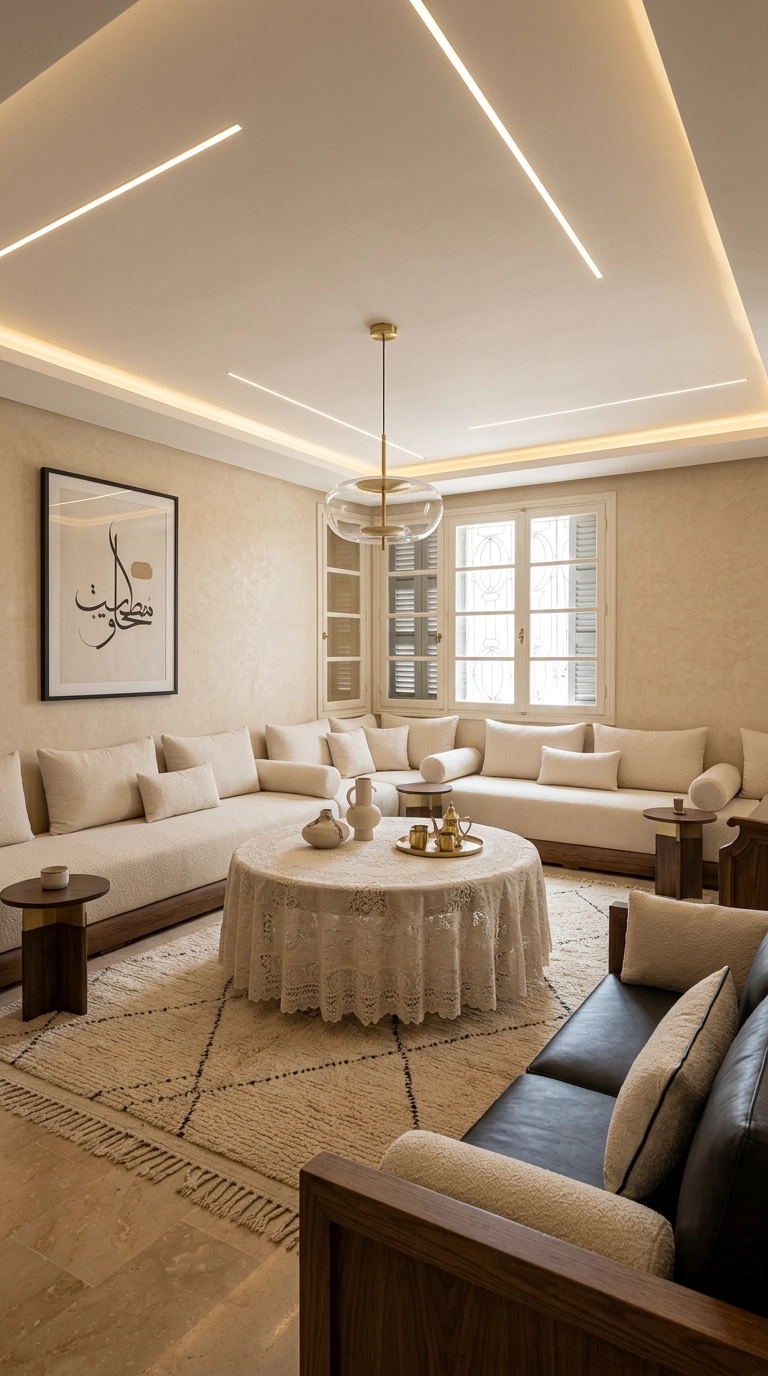 Minimalism Living Room design — interior photo by GenRoom AI