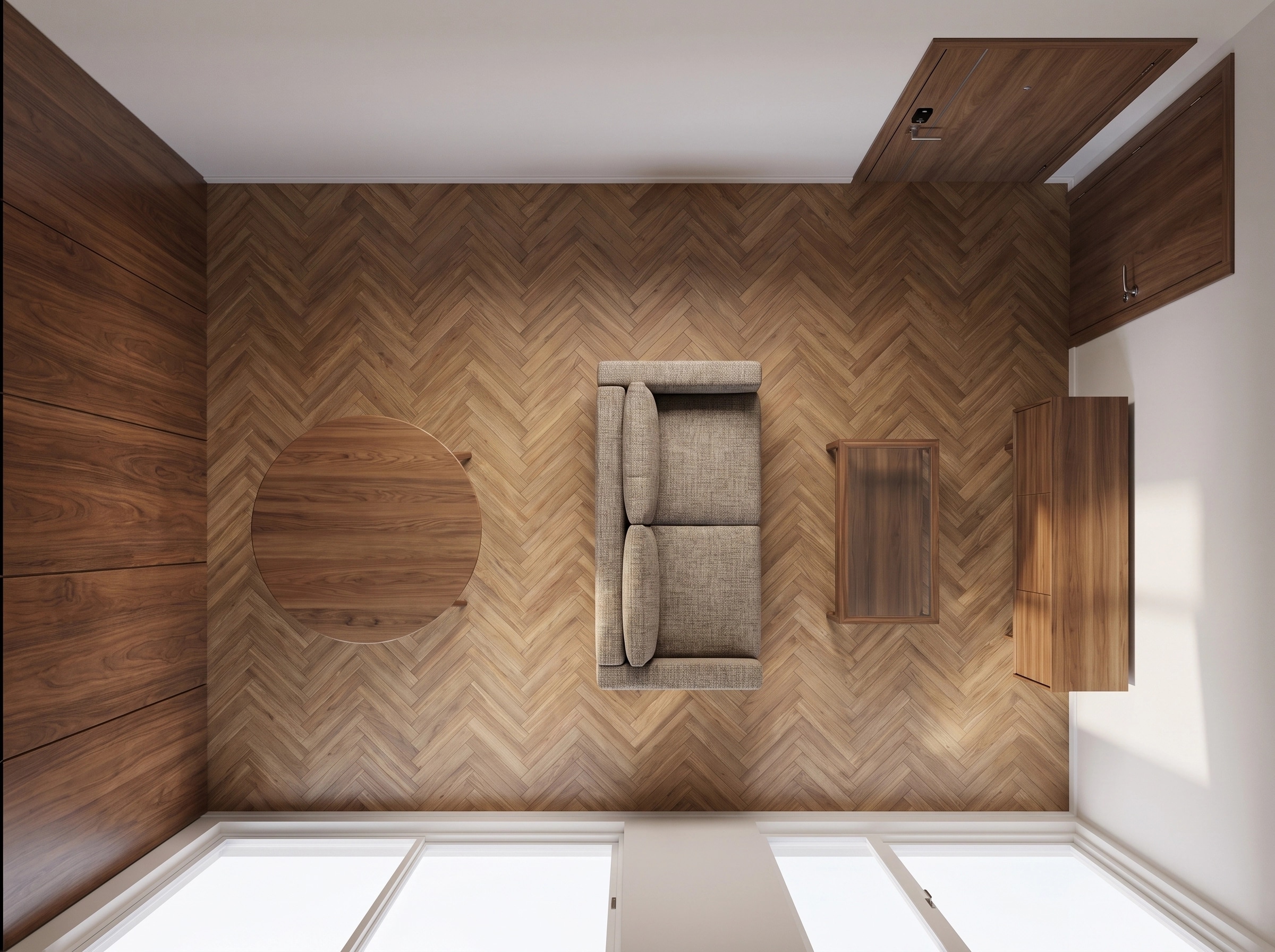Interior design in Contemporary style — Living Room by GenRoom AI