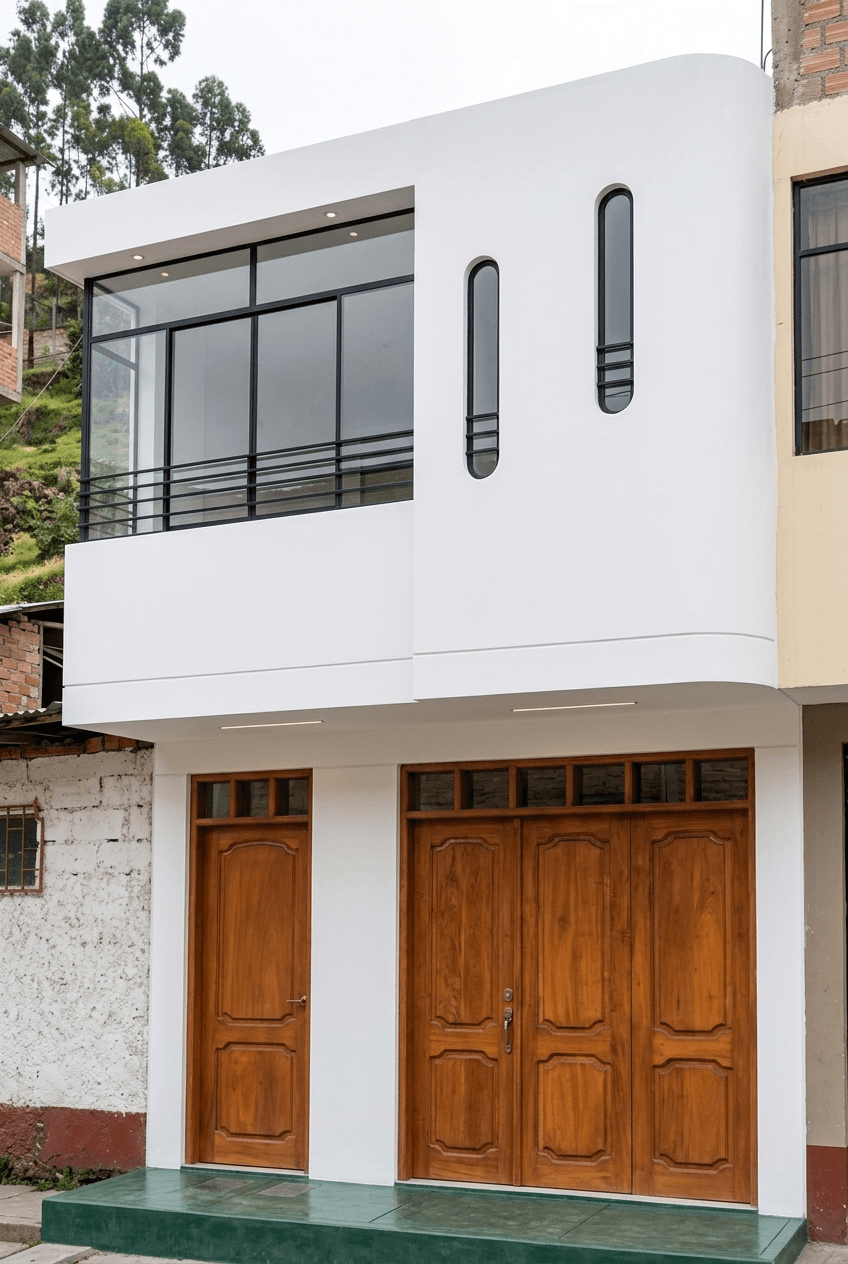 Minimalist Facade Facade design — facade photo by GenRoom AI