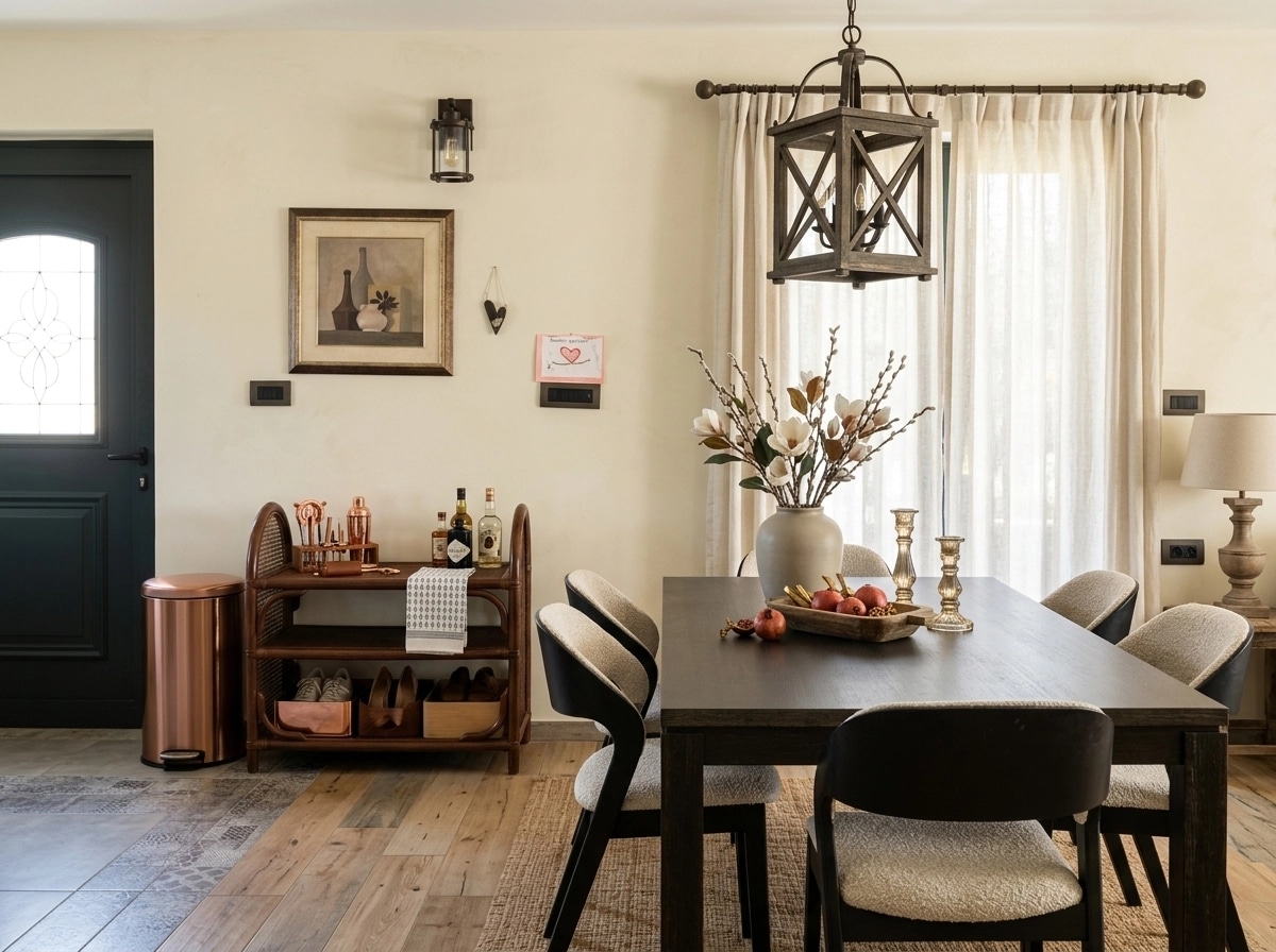 Interior design in Modern Farmhouse style — dining_room by GenRoom AI