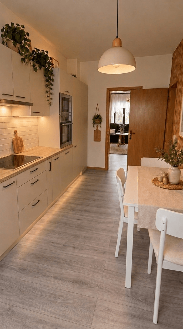 Scandinavian Kitchen design — interior photo by GenRoom AI