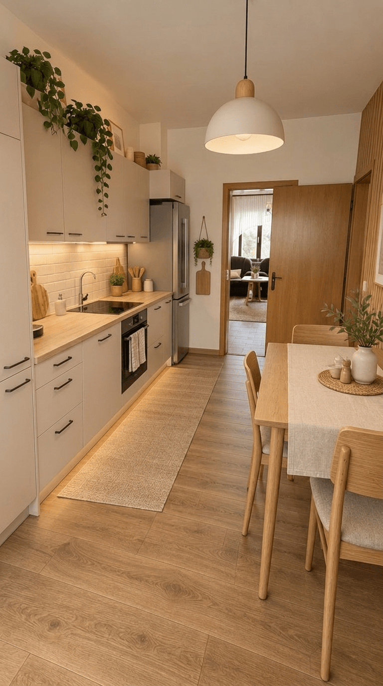 Interior design in Scandinavian style — Kitchen by GenRoom AI