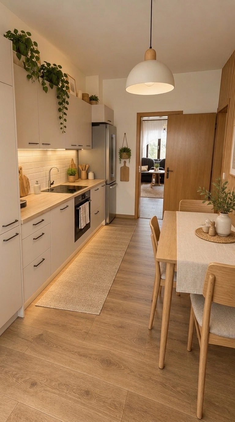 Interior design in Scandinavian style — Kitchen by GenRoom AI