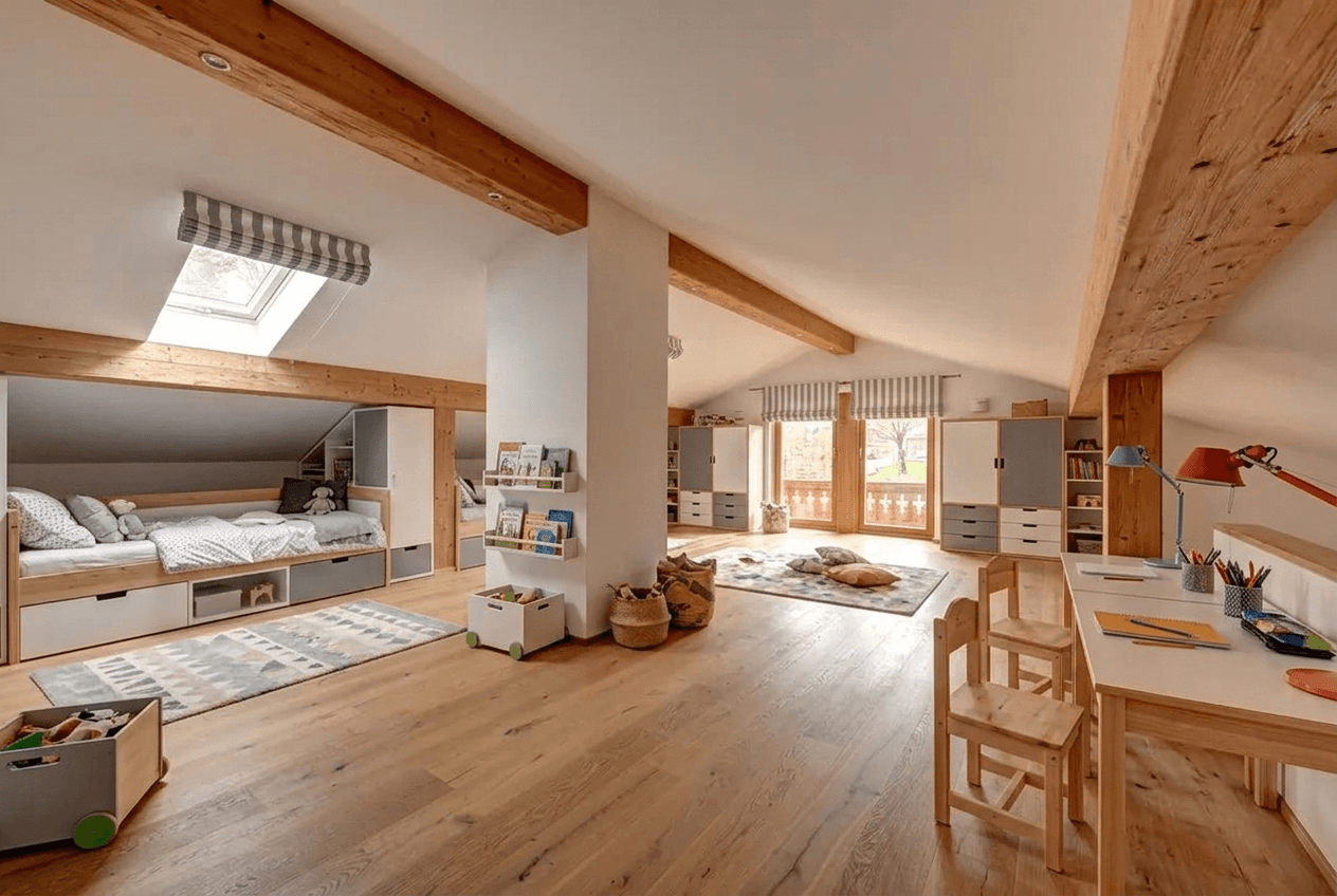 Diseño de interiores en estilo Scandinavian — studio por GenRoom AI
