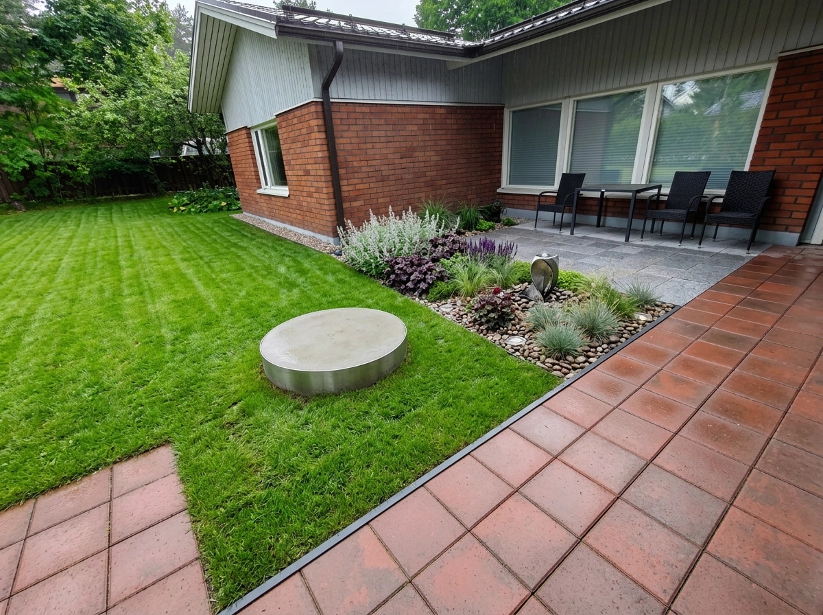 Landscape design in Contemporary Yard style — Yard by GenRoom AI