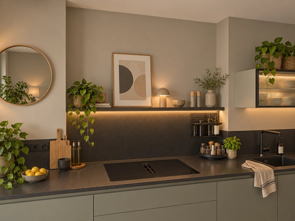 Scandinavian Kitchen design — interior photo by GenRoom AI
