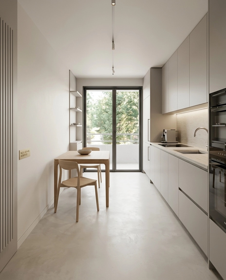 Minimalism Kitchen design — interior photo by GenRoom AI