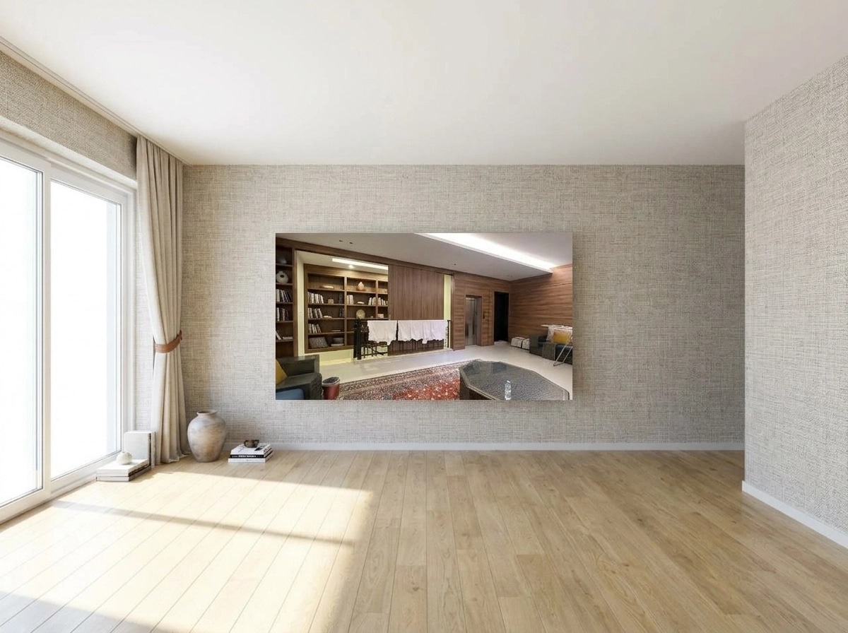 Design d'intérieur en style Contemporary — Salon par GenRoom AI