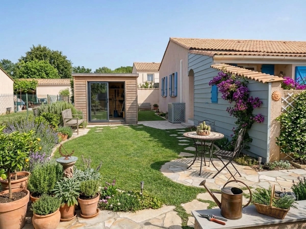 Mediterranean Yard Yard design — yard photo by GenRoom AI