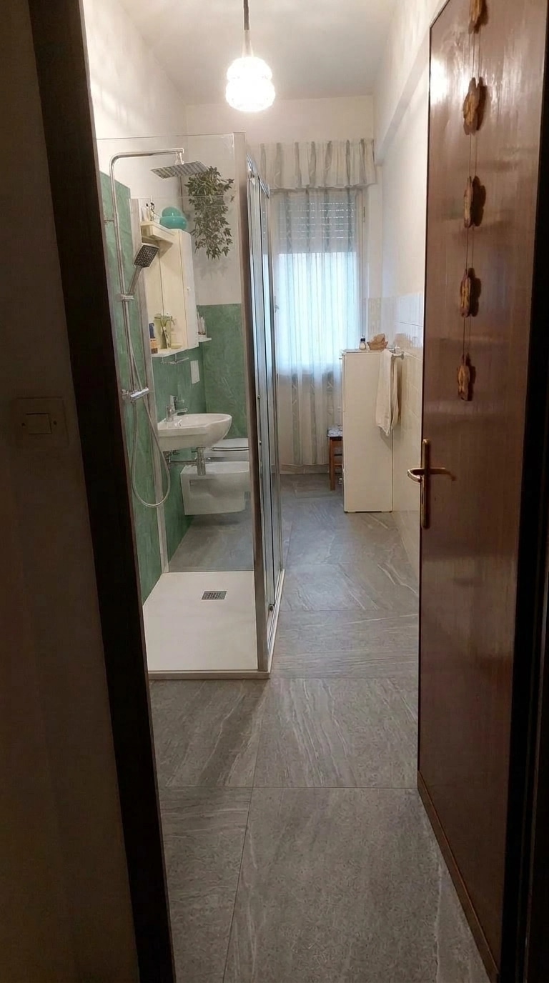 Bathroom interior in no_style style — photo by GenRoom AI