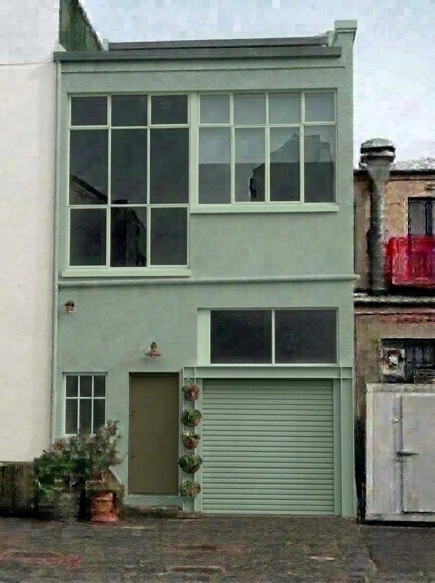 Facade design in Loft Facade style — Facade by GenRoom AI