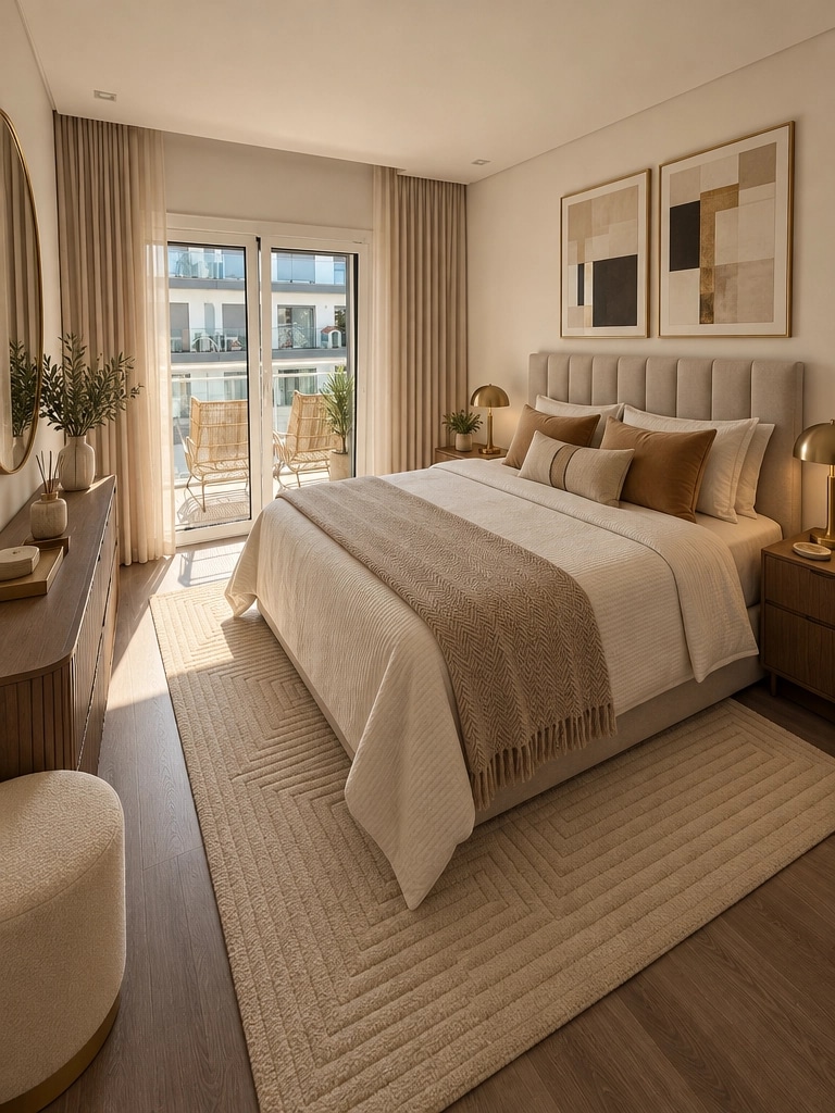 Interior design in Art Deco style — Bedroom by GenRoom AI