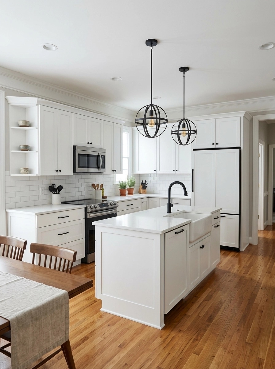 Modern Farmhouse Kitchen design — interior photo by GenRoom AI