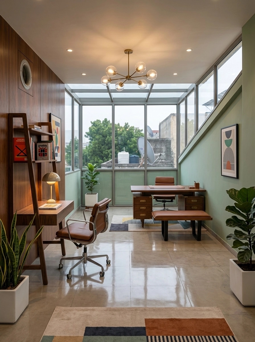 Design d'intérieur en style Mid-Century Modern — other par GenRoom AI