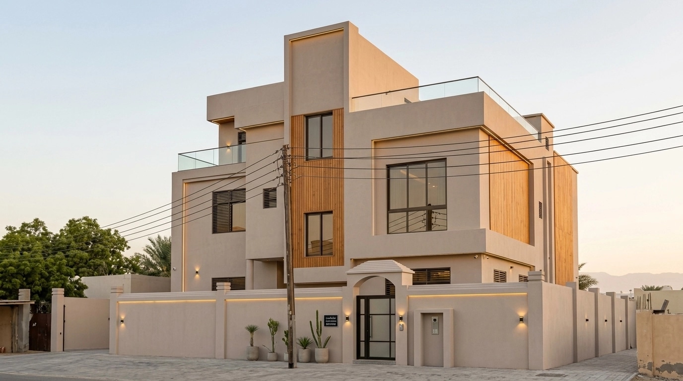 Contemporary Facade Facade design — facade photo by GenRoom AI