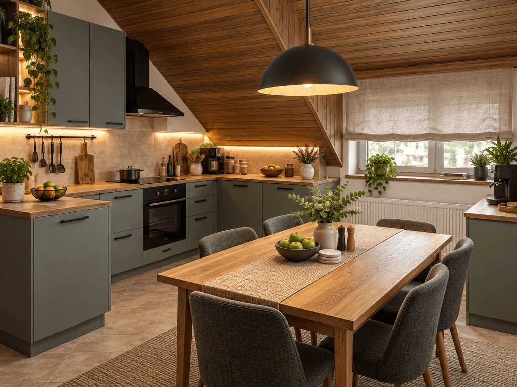 Contemporary Kitchen design — interior photo by GenRoom AI