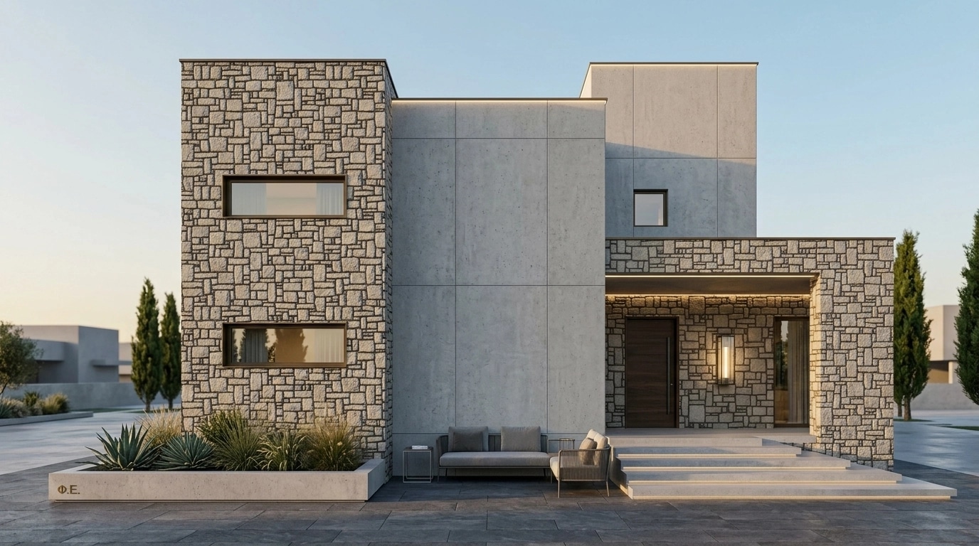 Contemporary Facade Facade design — facade photo by GenRoom AI