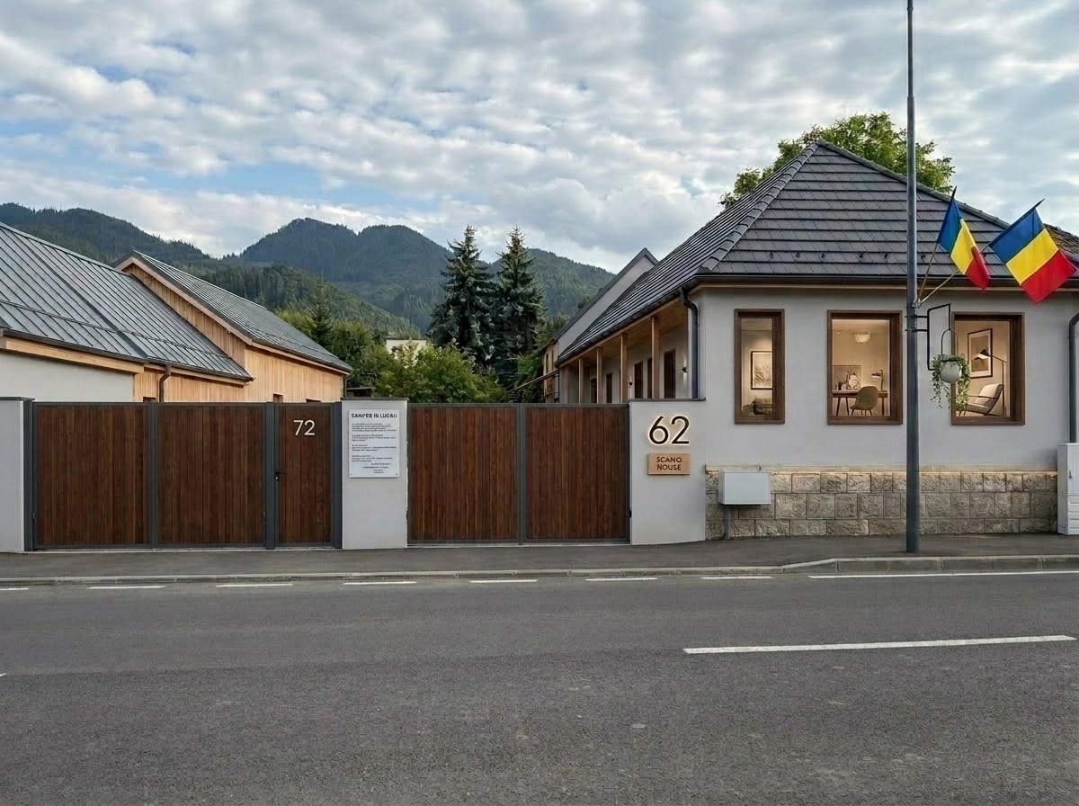 Scandinavian Facade Facade design — facade photo by GenRoom AI
