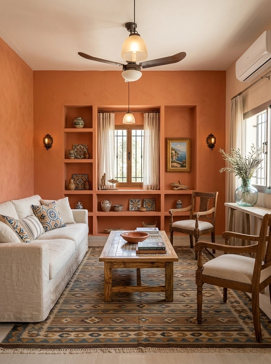 Interior design in Mediterranean style — Living Room by GenRoom AI