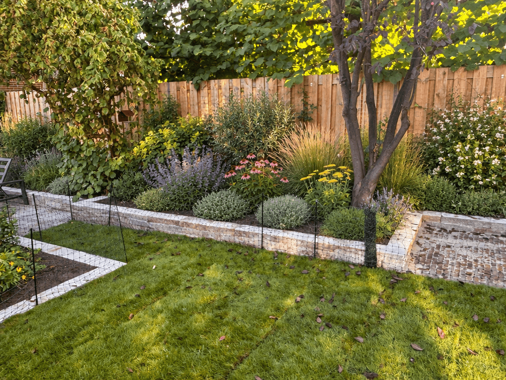 Yard design in no_style style — photo by GenRoom AI