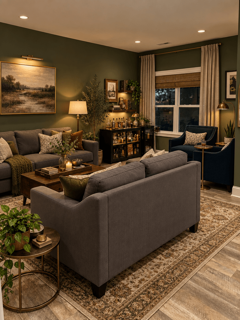 Interior design in Classic style — Living Room by GenRoom AI