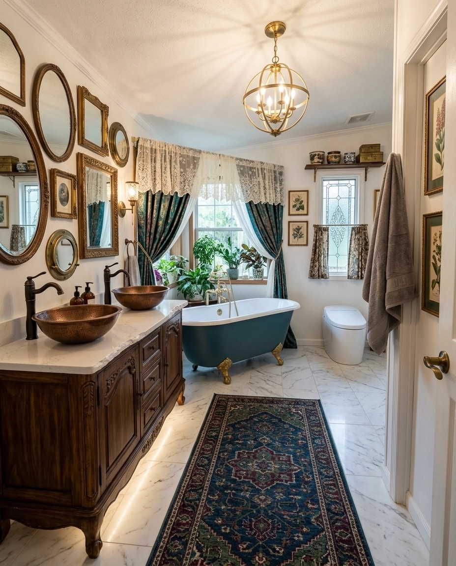 Eclectic الحمام design — interior photo by GenRoom AI