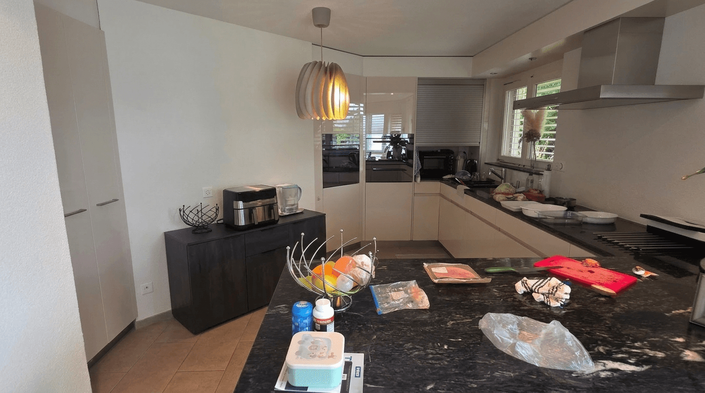 Interior design in Contemporary style — Kitchen by GenRoom AI