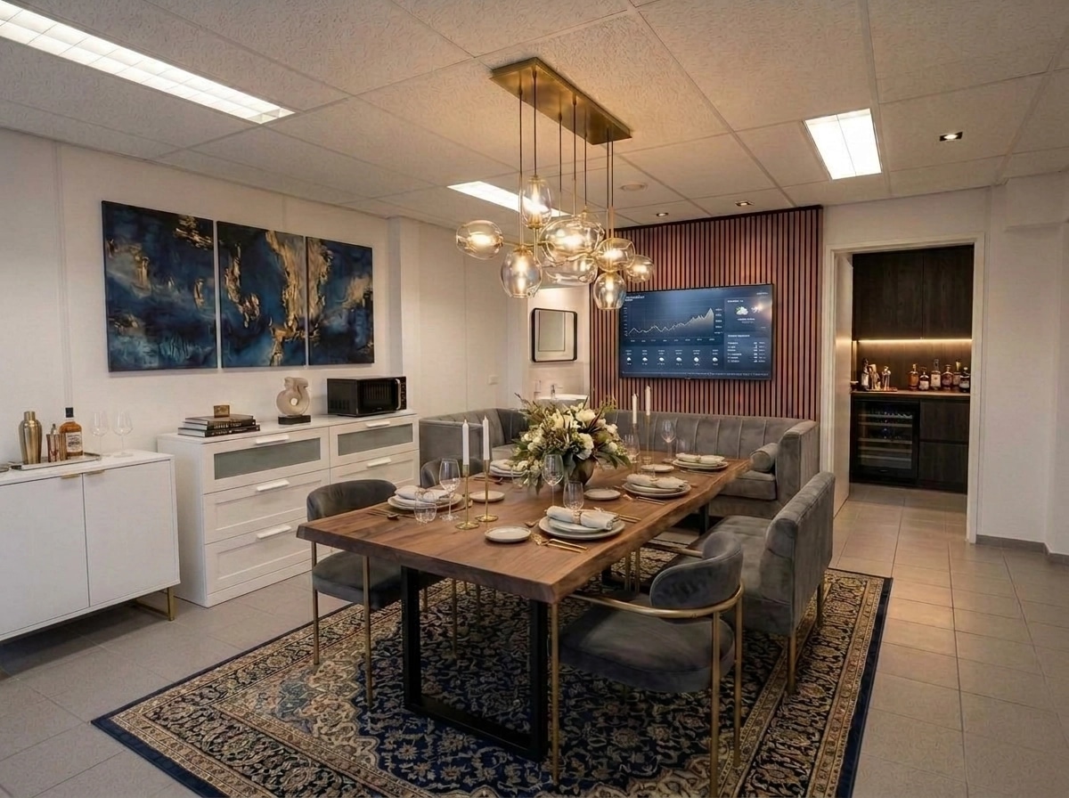Interior design in Contemporary style — dining_room by GenRoom AI