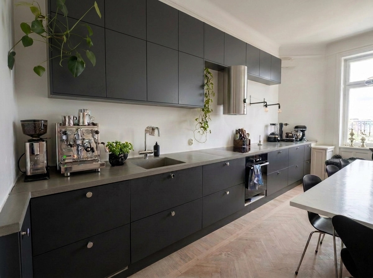 Minimalism Kitchen design — interior photo by GenRoom AI