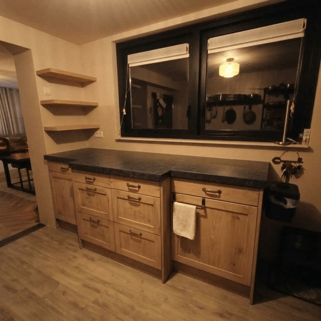 Kitchen interior in no_style style — photo by GenRoom AI