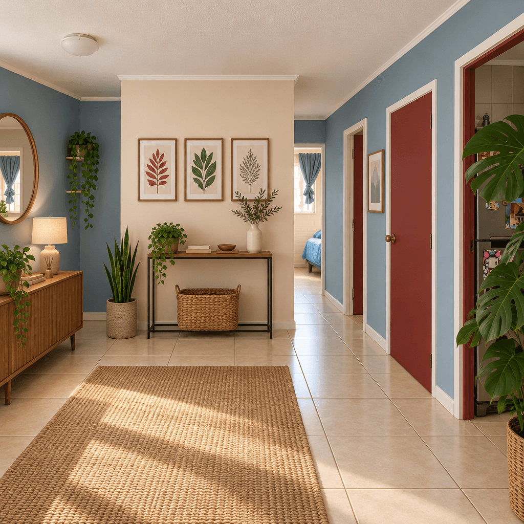 Hallway interior in no_style style — photo by GenRoom AI