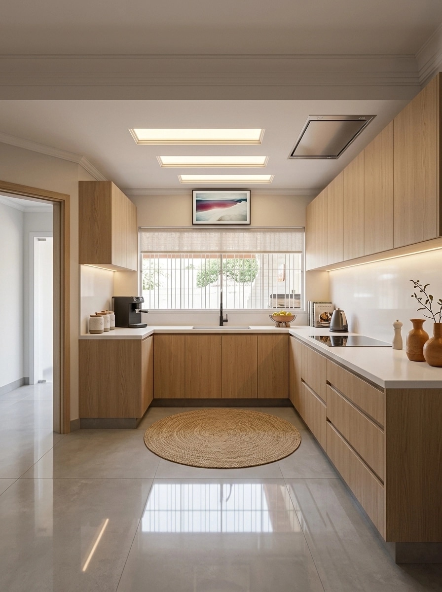 Minimalism Kitchen design — interior photo by GenRoom AI