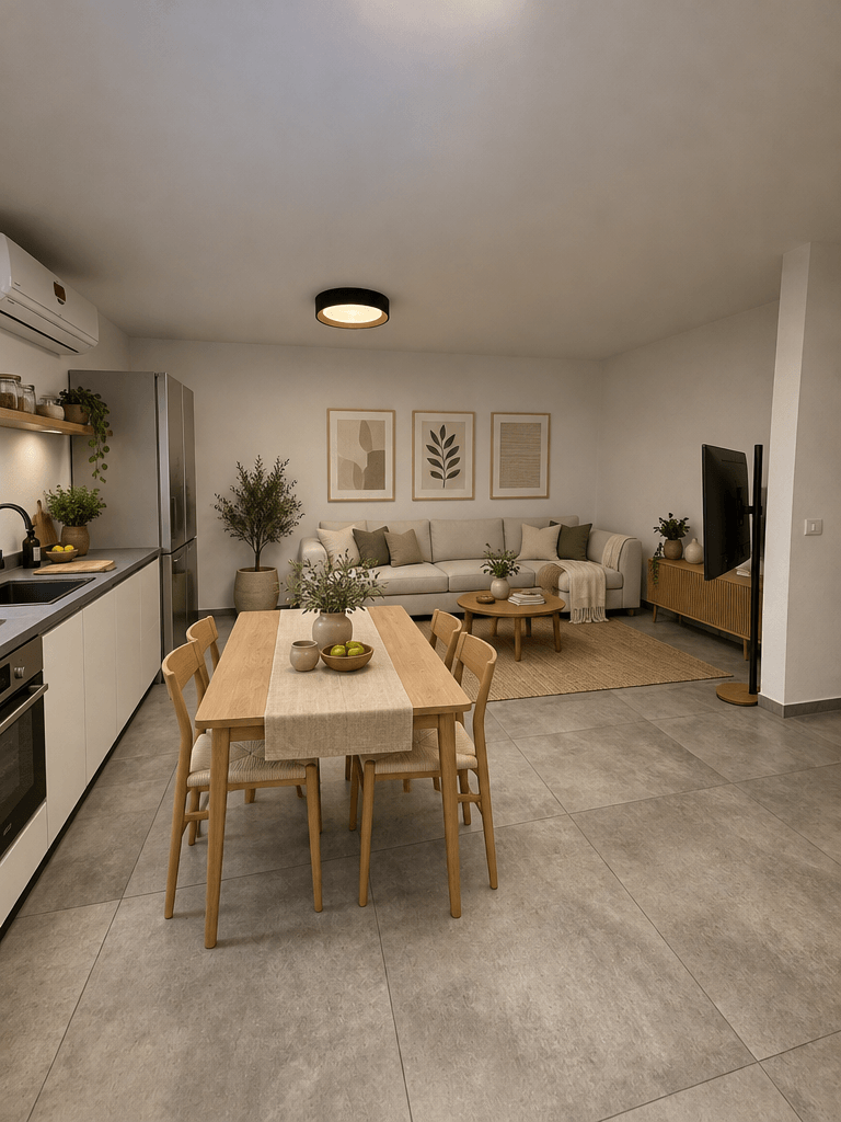 Scandinavian Kitchen design — interior photo by GenRoom AI