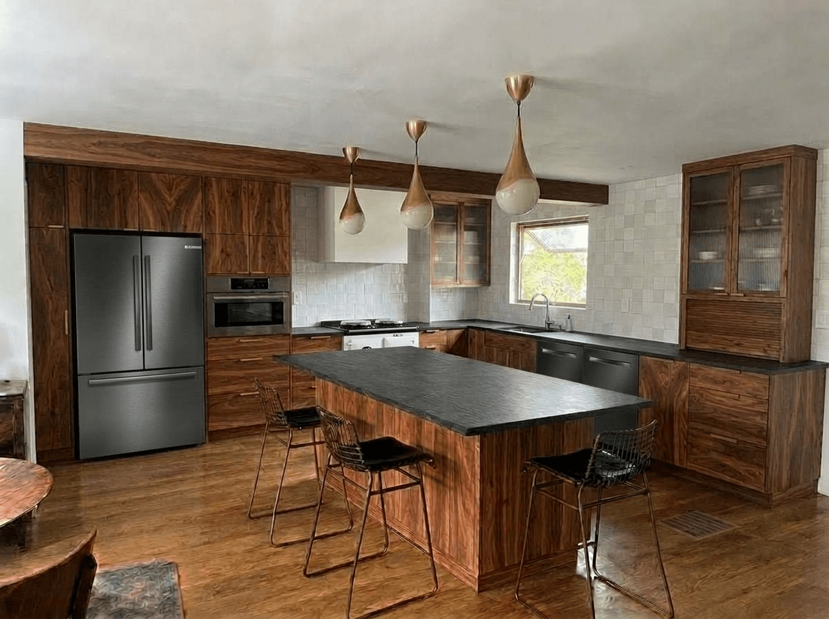 Kitchen interior in no_style style — photo by GenRoom AI