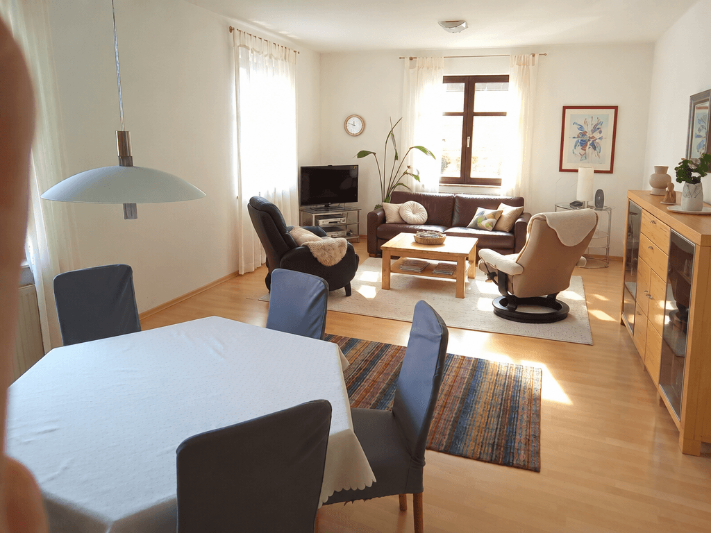Interior design in Scandinavian style — Living Room by GenRoom AI