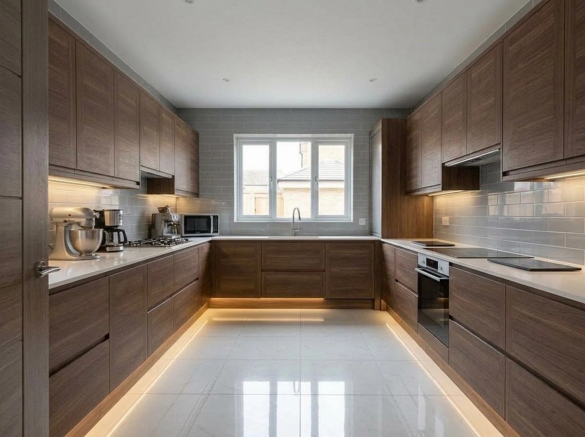 Kitchen interior in no_style style — photo by GenRoom AI