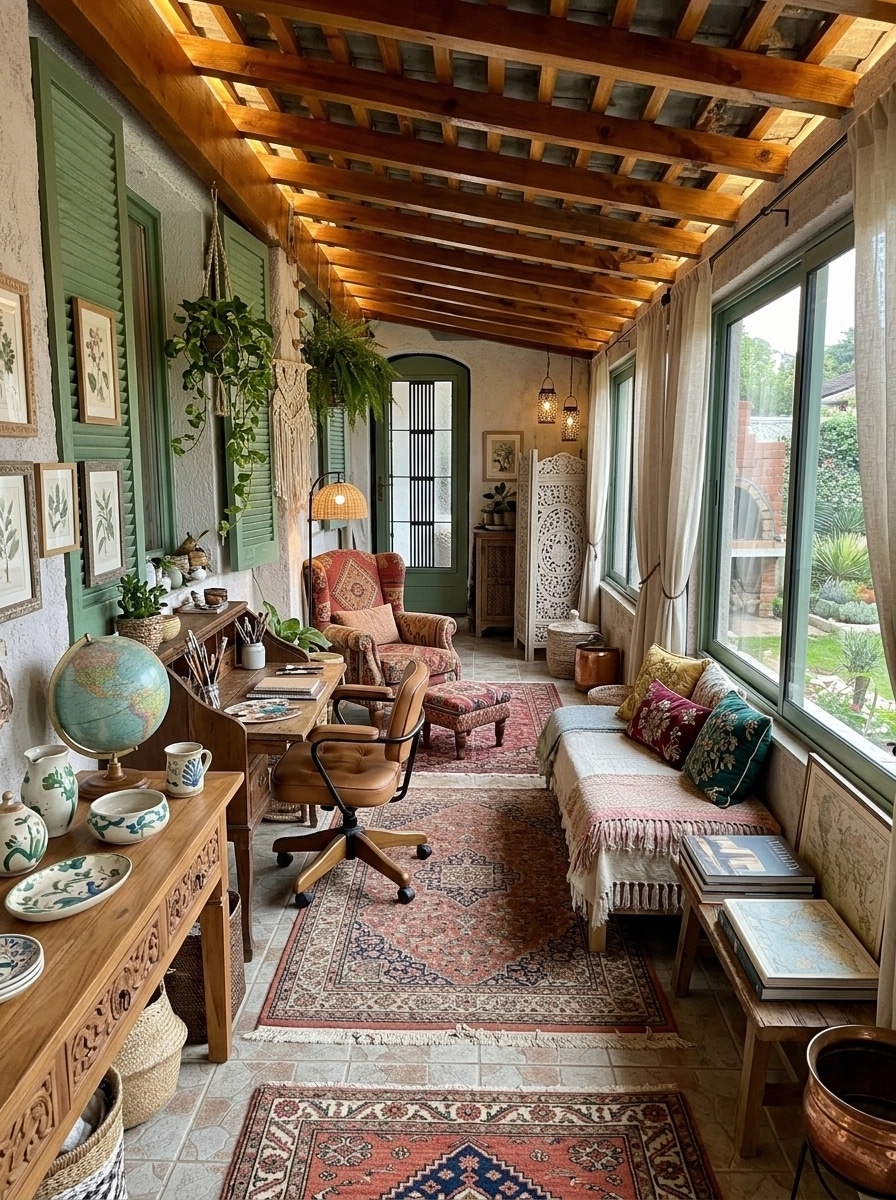 Interior design in Bohemian style — other by GenRoom AI