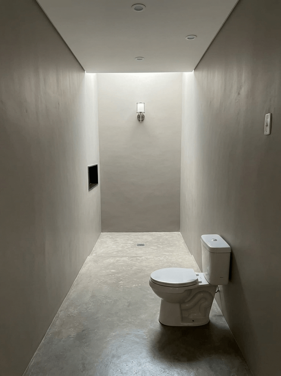 Bathroom interior in no_style style — photo by GenRoom AI