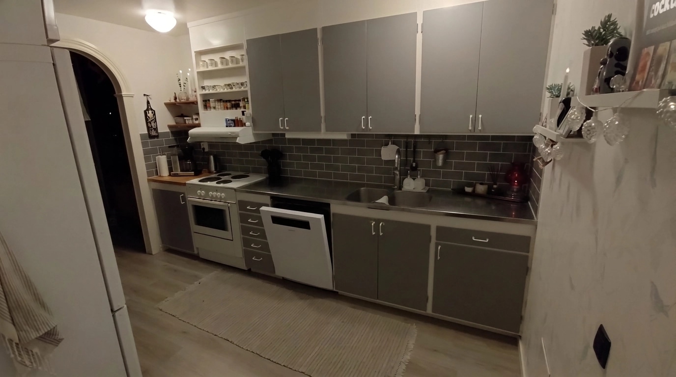 Kitchen interior in no_style style — photo by GenRoom AI