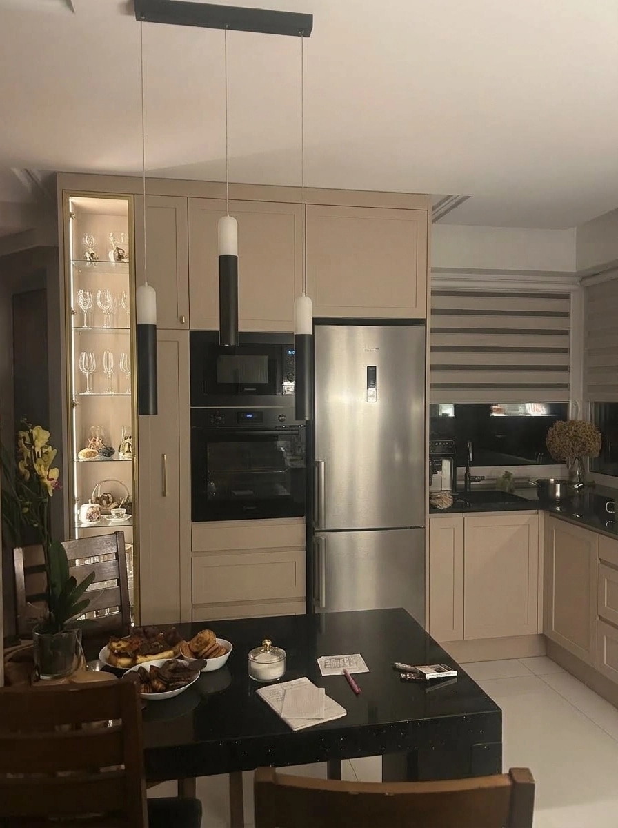 Kitchen interior in no_style style — photo by GenRoom AI