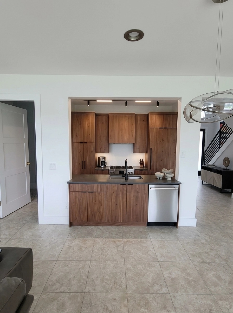 Interior design in Contemporary style — Kitchen by GenRoom AI