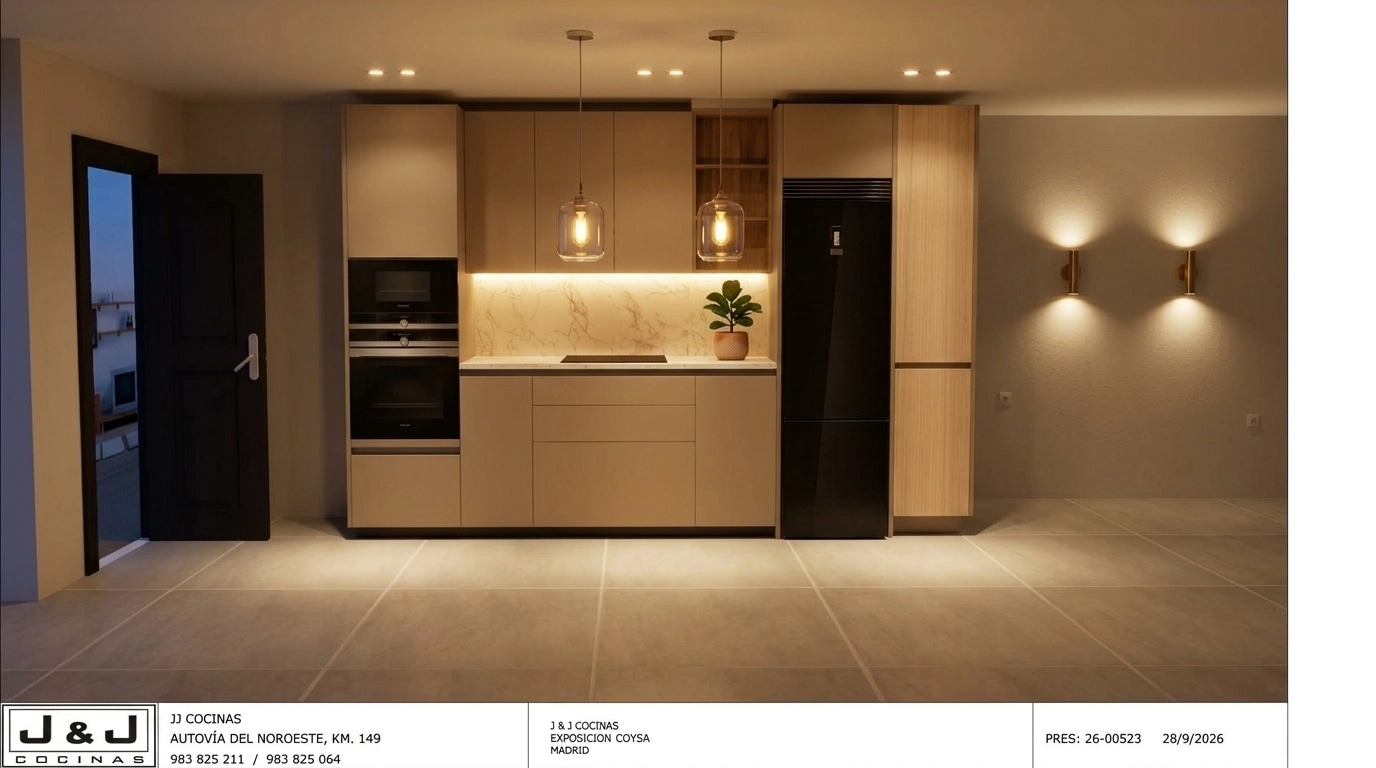 Kitchen interior in no_style style — photo by GenRoom AI
