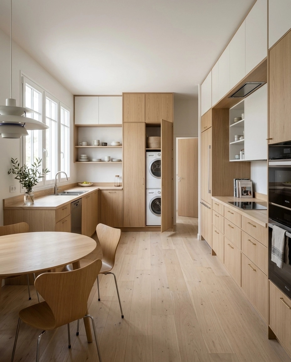 Scandinavian Kitchen design — interior photo by GenRoom AI