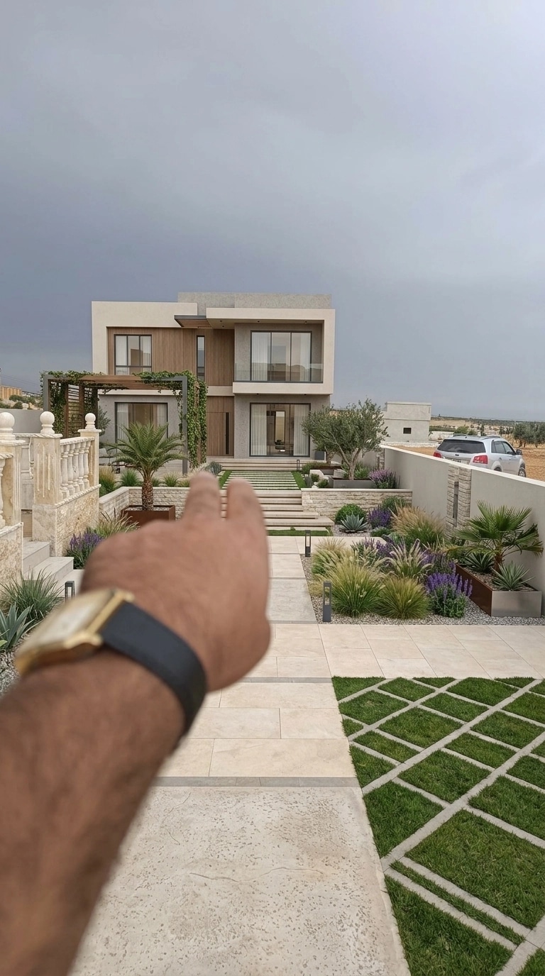 Contemporary Yard Yard design — yard photo by GenRoom AI
