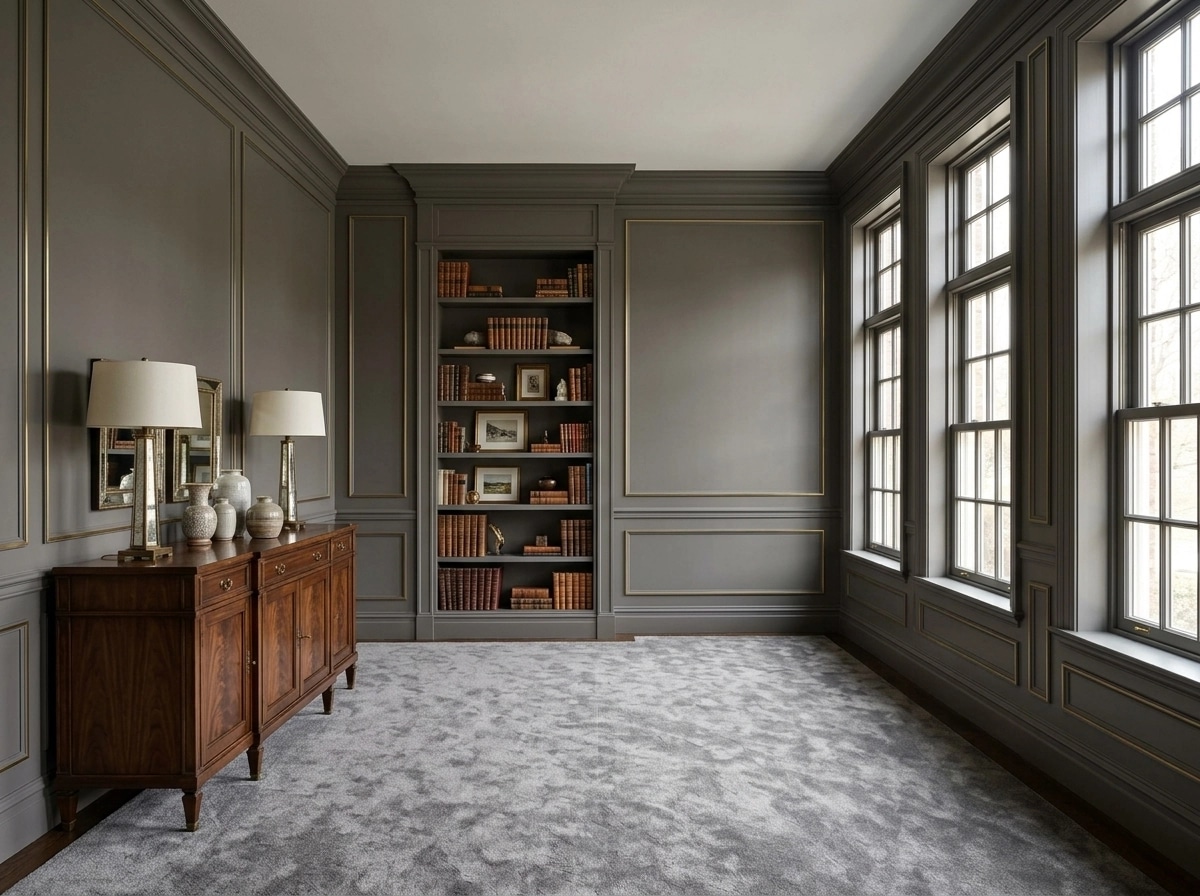 Transitional Living Room design — interior photo by GenRoom AI